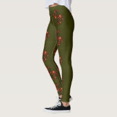 Leggings Bonne journée et meilleure nuit Olive Green (Gauche)