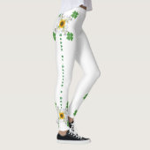 Leggings Bonne Saint Patrick ! Clover avec Calla (Droite)