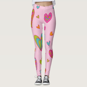 Leggings Bonne Saint Valentin 2023 Avec amour du coeur