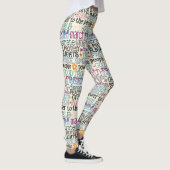 Leggings bonne typographie de trouble (Droite)