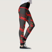 Leggings Bonne typographie d'Halloween (Droite)
