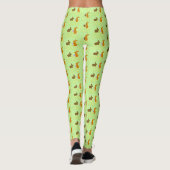 Leggings Bonnets de Pâques et jonquilles (Dos)