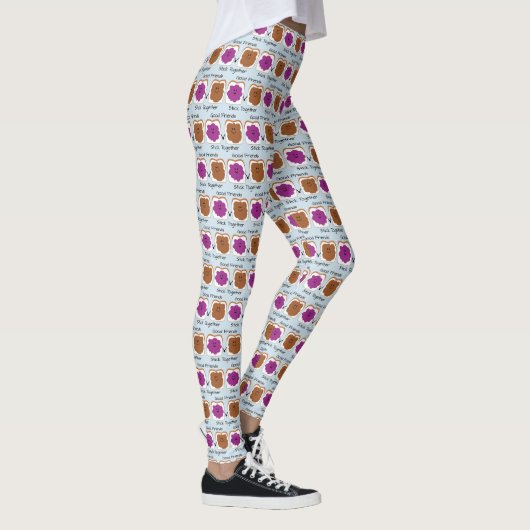 Leggings Bons amis PB&J mignons (Droite)