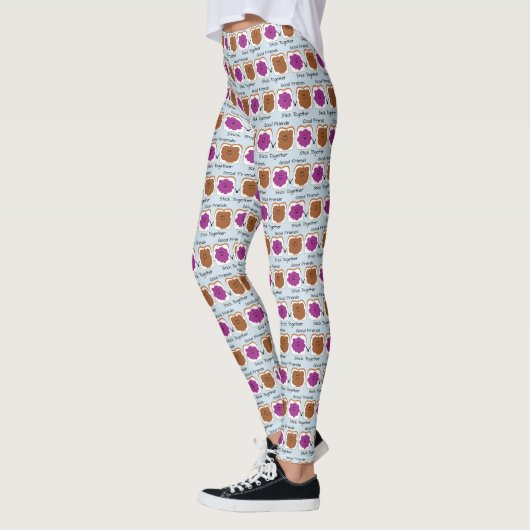 Leggings Bons amis PB&J mignons (Gauche)