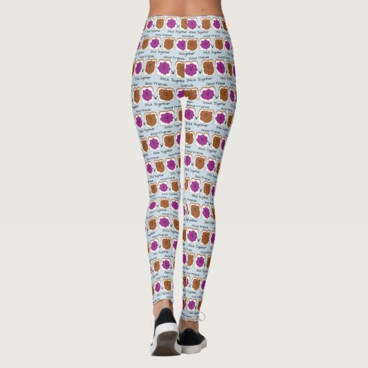 Leggings Bons amis PB&J mignons (Dos)