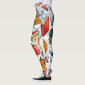 Leggings Boo ! Drôle Halloween Ghost livre de lecture (Gauche)