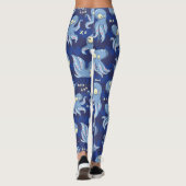 Leggings Boo Octopus Blue Kids Vêtements & Décor (Dos)