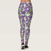 Leggings Boomerangs du milieu du siècle (Dos)