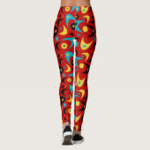 Leggings Boomerangs du milieu du siècle (Dos)