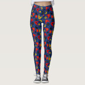 Leggings Boomerangs du milieu du siècle (Devant)