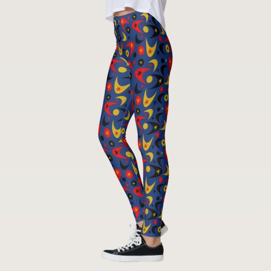 Leggings Boomerangs du milieu du siècle (Gauche)