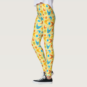 Leggings Boomerangs du milieu du siècle
