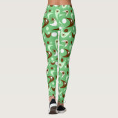 Leggings Boomerangs du milieu du siècle (Dos)
