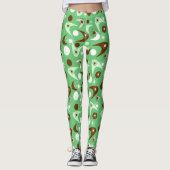 Leggings Boomerangs du milieu du siècle (Devant)