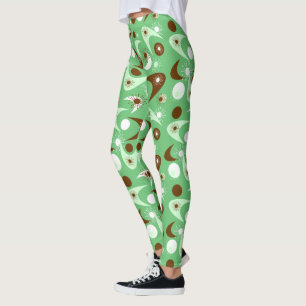 Leggings Boomerangs du milieu du siècle