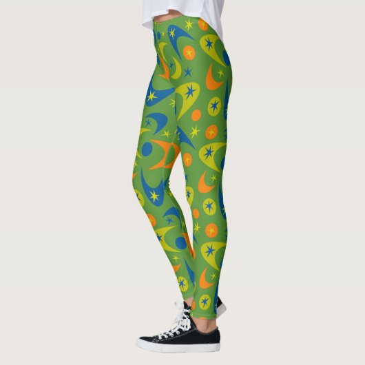 Leggings Boomerangs du milieu du siècle (Gauche)