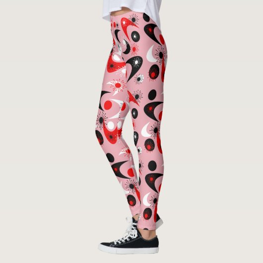 Leggings Boomerangs du milieu du siècle (Gauche)