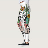Leggings Boot Scootin_ Éffrayant, Halloween de l'Ouest, Pay (Gauche)