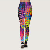 Leggings Bootyliscique Liquide Rainbow Jamaica Rave (Dos)
