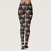 Leggings Border Collie Halloween Épouvantable (Dos)