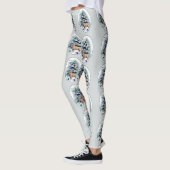 Leggings Bordure Terrier Noël (Gauche)
