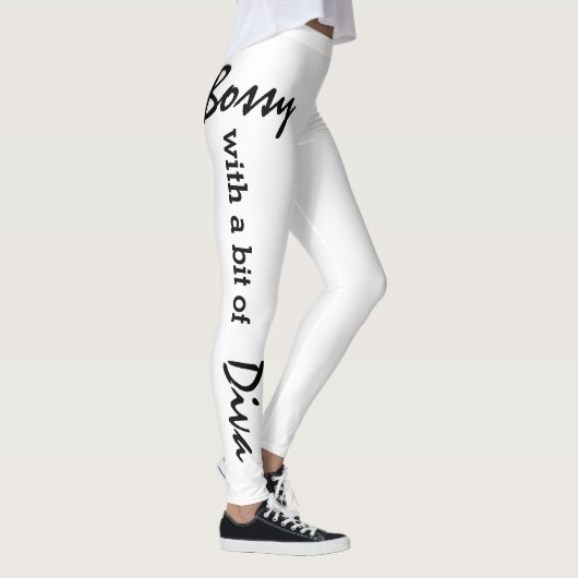 Leggings Bossy avec un peu de Diva (Droite)