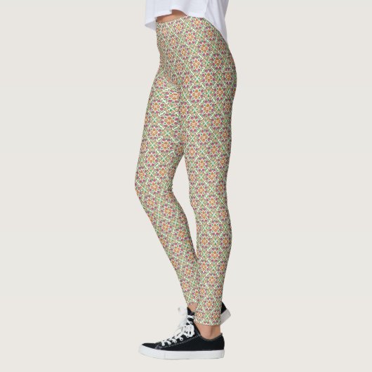 Leggings Botanical Pop_Forest (Gauche)