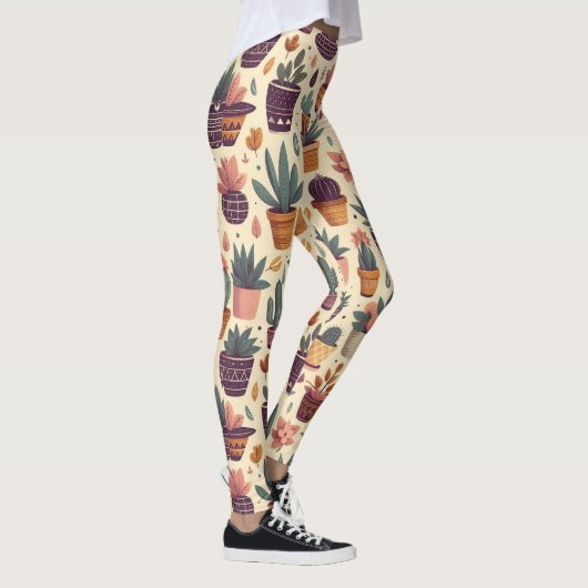 Leggings Botanique Bliss Chic Poted Plante (Droite)