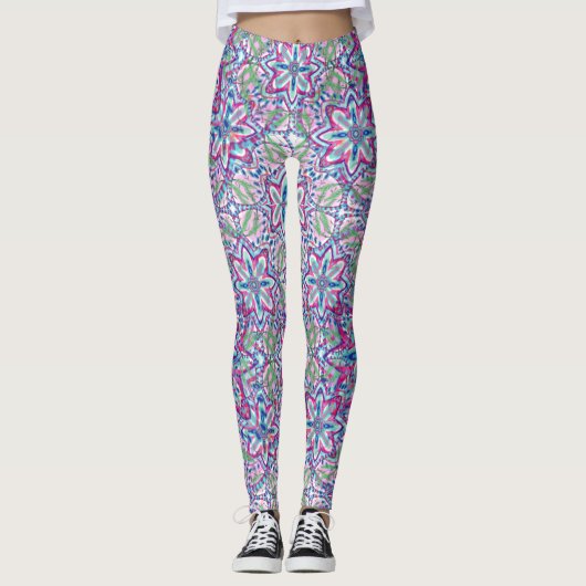 Leggings Botanique Kaleido Bloom (Devant)