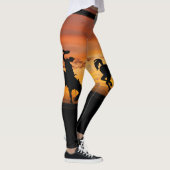 Leggings Botte s'opposante de ceinture de Faux de coucher (Droite)