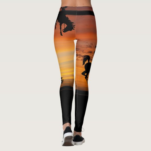 Leggings Botte s'opposante de ceinture de Faux de coucher (Dos)