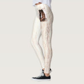 Leggings Bottes de jambières pour femmes pays western rusti (Gauche)