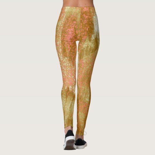 Leggings Bouché d'or (Dos)