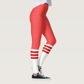 Leggings Bouchon de tube de l'équipe rouge (Droite)