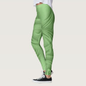 Leggings Boucles sur l'artisanat vert (Gauche)