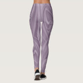 Leggings Boucles sur les oeuvres violettes (Dos)