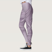 Leggings Boucles sur les oeuvres violettes (Gauche)