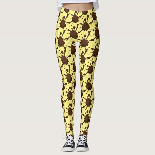 Leggings Boue Splats Thunder_Cove (Devant)