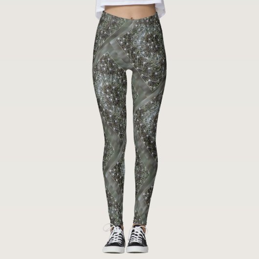 Leggings Bouffée de pissenlit (Devant)