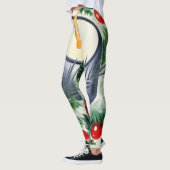 Leggings Bougie de Noël (Gauche)