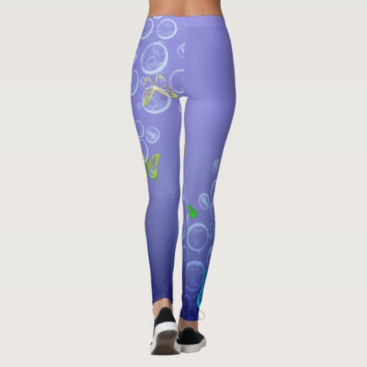Leggings Bouillonne les papillons de n (Dos)