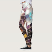 Leggings Boule de disco en miroir (Gauche)