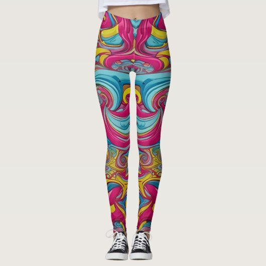 Leggings Boule de fleurs (Devant)