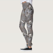 Leggings Bouleau courbe écorce rustique (Gauche)