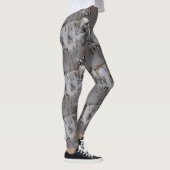 Leggings Bouleau courbe écorce rustique (Droite)