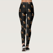 Leggings Bouledogue anglais (Dos)