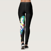 Leggings Bouledogue français (Dos)