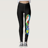 Leggings Bouledogue français (Devant)