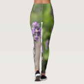 Leggings Bouledogue français avec abeille (Dos)