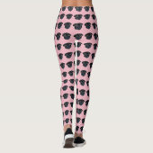 Leggings Bouledogue noir (Dos)